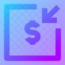 Money Receive Square Icon