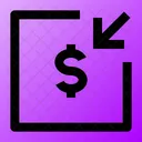 Money Receive Square Icon