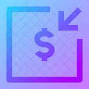 Money Receive Square Icon