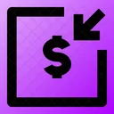 Money Receive Square Icon