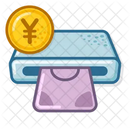 Money Receiver Yen  Icon