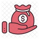 Money Sack Money Bag Dollar Icon