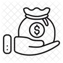 Money Sack Money Bag Dollar Icon