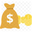 Money Sack Coins Sack Currency Sack Icon