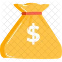 Money Sack Dollar Business Icon