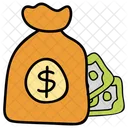 Money Sack Dollar Sack Currency Sack Icon