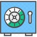 Money Safe Bank Locker Bank Vault Icon