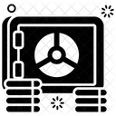 Cash Deposit Safe Box Locker Icon