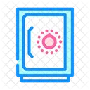 Money Safe Bank Locker Safe Box Icon