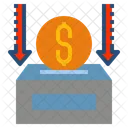 Save Inflation Management Security Icon