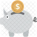 Piggy Bank Saving Icon