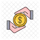 Dollar Care Protection Icon