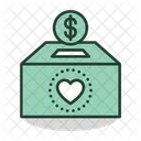 Money Saving Money Box Dollar Icon