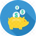 Money Savings Pig Piggy Icon