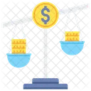 Money Scale Financial Balance Balance Scale Icon