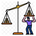 Money Scale Scale Investment Icon