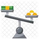 Money Scale Weighing Scale Balance Icon