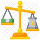 Money Scale Weighing Scale Balance Icon