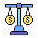 Balance Scale Money Icon