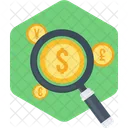 Money Search Finance Icon