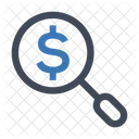 Money Dollar Search Icon