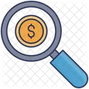 Money Search Finance Search Business Search Icon