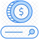Money Search Search Financial Search Icon
