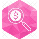 Money Search Business Dollar Symbol Icon