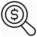 Money Search Icon