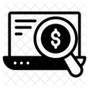 Money Search Search Financial Search Icon