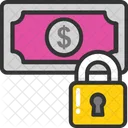 Money Lock Wealth Icon