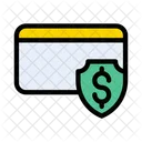 Security Shield Dollar Icon