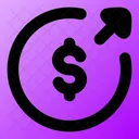 Money Send Circle Icon