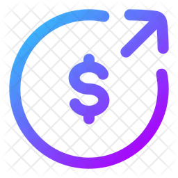 Money-send-circle  Icon