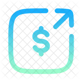 Money Send Square  Icon