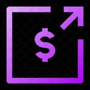 Money Send Square Icon