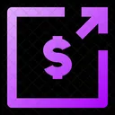 Money Send Square Icon