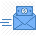 Money Sending Documents Post Icon