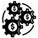 Money Setting Dollar Dollar Setting Icon