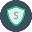 Dollar Shield Secure Icon