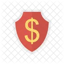 Shield Dollar Money Icon