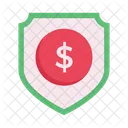 Dollar Finance Shield Icon
