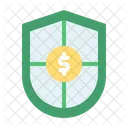 Money Shield Safe Coin Icon