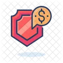 Money Shield Money Protection Shield Icon