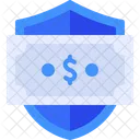 Money Shield Shield Protection Icon