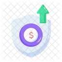 Money Shield Money Protection Money Insurance Icon