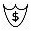 Money Shield Money Protection Shield Icon