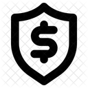 Money Shield Dollar Shield Ecommerce Icon