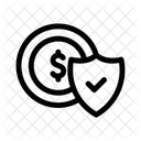 Money shield  Icon
