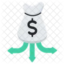 Money Split  Icon